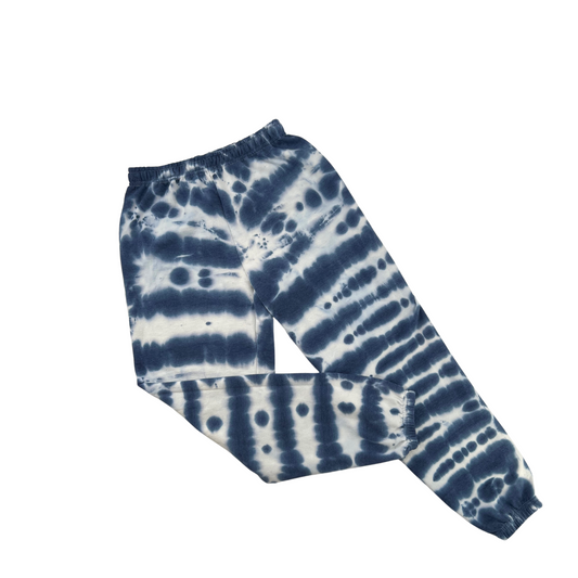 Indigo Tie Dye Sweatpants