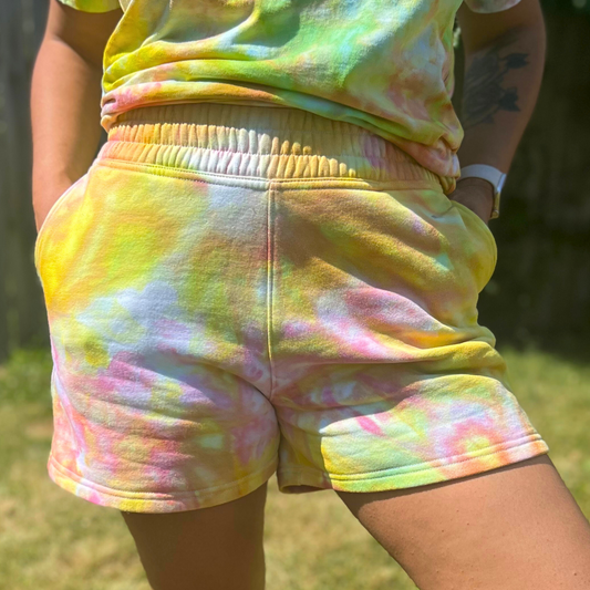 Watercolor Jogger Shorts
